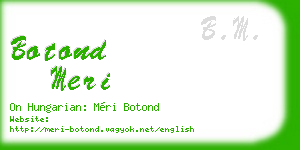 botond meri business card